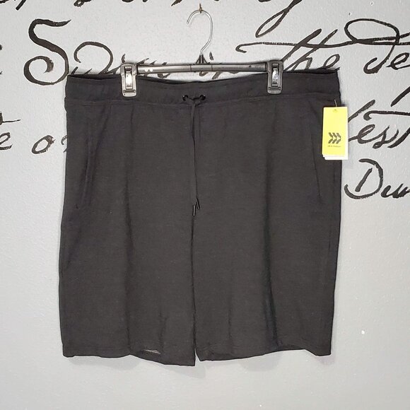 NWT All in Motion Black Soft Gym Shorts, XXL - Picture 1 of 6